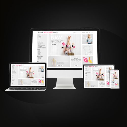 Web design work sample